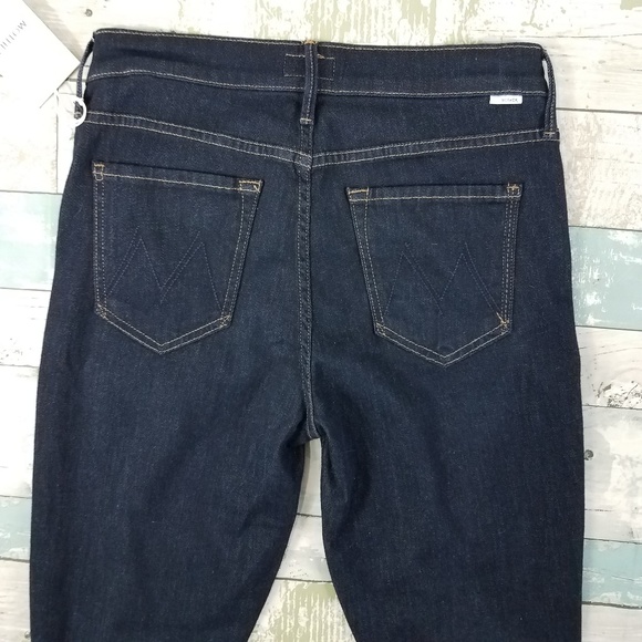 Mother Looker Ankle Fray Jeans So Good Wash 28 29 - Picture 5 of 8